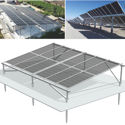 Double sided power panel solar mounting system supplier