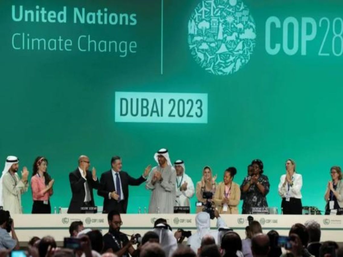 संयुक्त राष्ट्र जलवायु परिवर्तन सम्मेलन (COP28) में भाग लेने के लिए विशाल ऊर्जा को आमंत्रित किया गया था