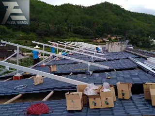 छत की छत सौर बढ़ते प्रणाली