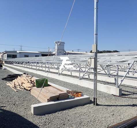  30MW ग्राउंड सोलर माउंटिंग सिस्टम प्रोजेक्ट फुकुई जापान